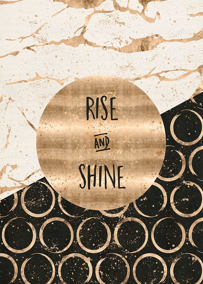 GRAPHIC ART Rise and shine