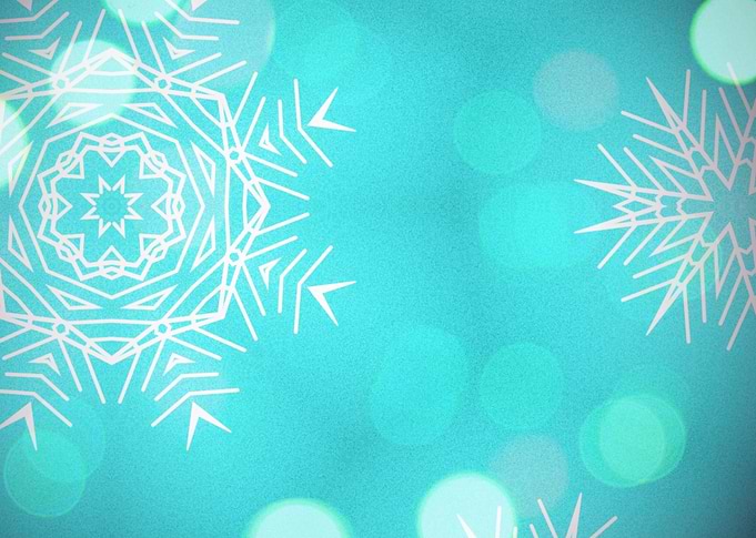 snowflakes on lashes