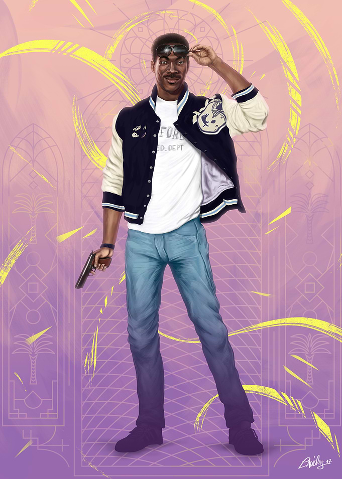 The Beverly Hills Cop - Axel Foley - Eddie Murphy