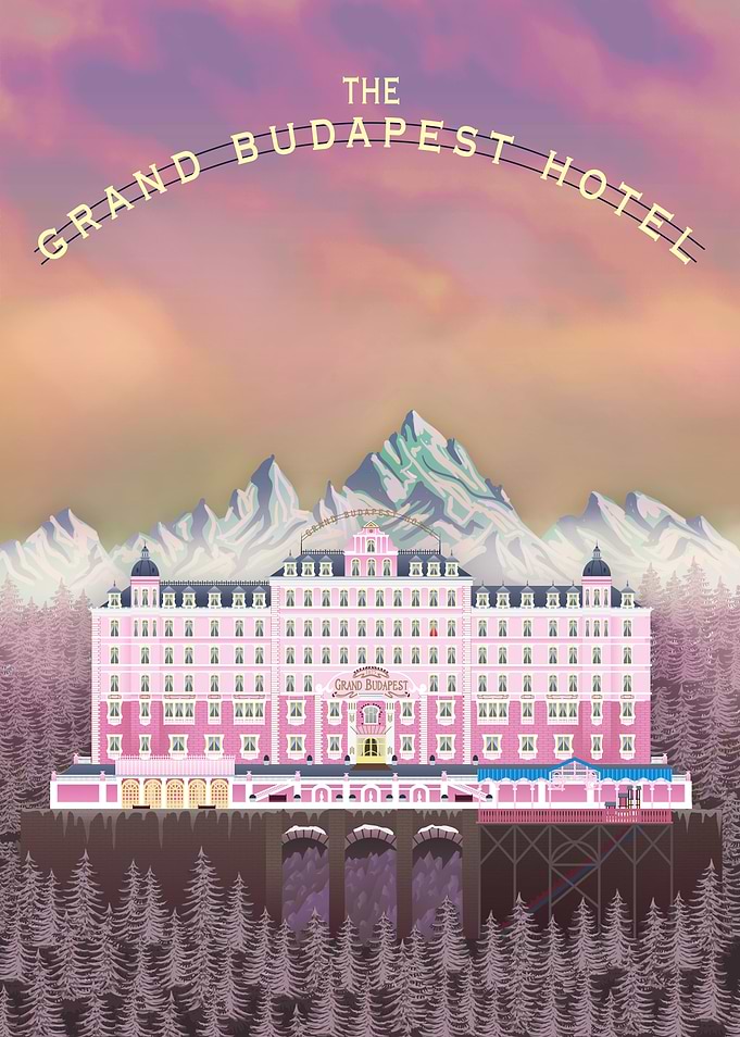 The Grand Budapest Hotel poster