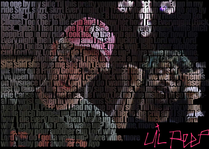 Lil Peep White Wine - Lyrics