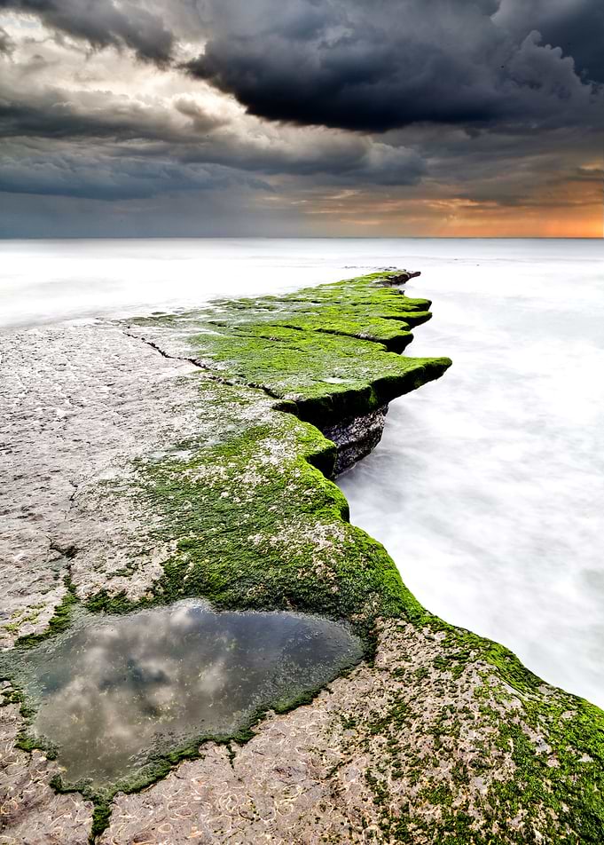The green path