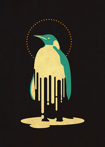 melt pinguin