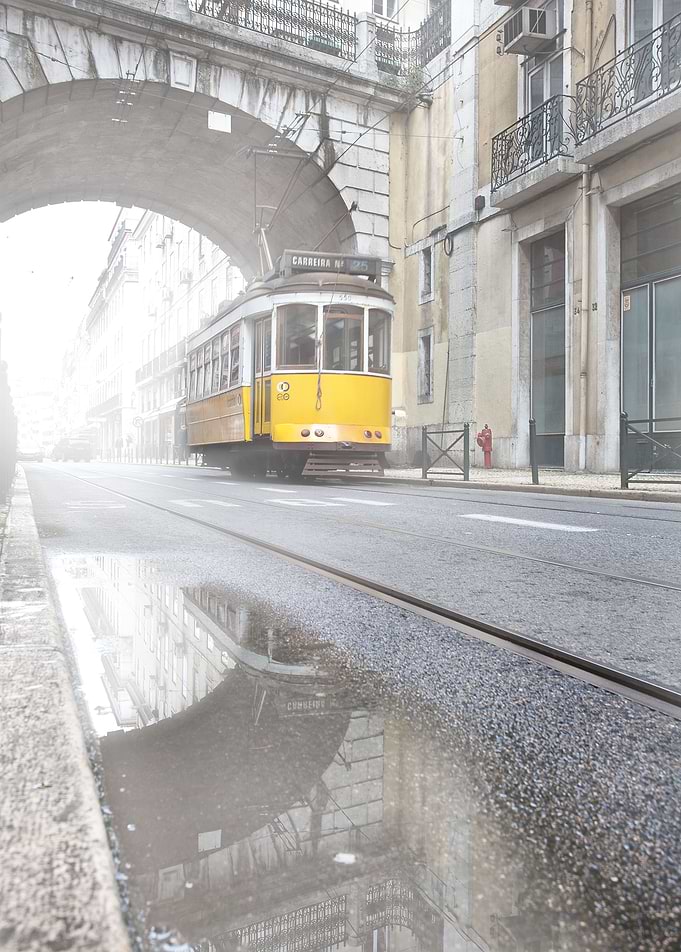 Downtown haze