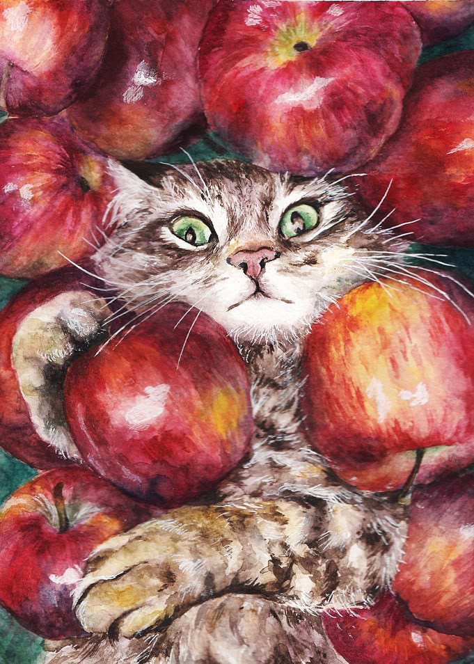 Apple Cat