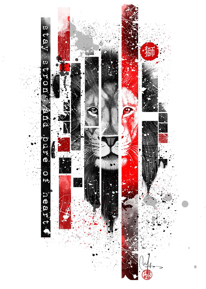 Lionheart - Stay strong and pure of heart