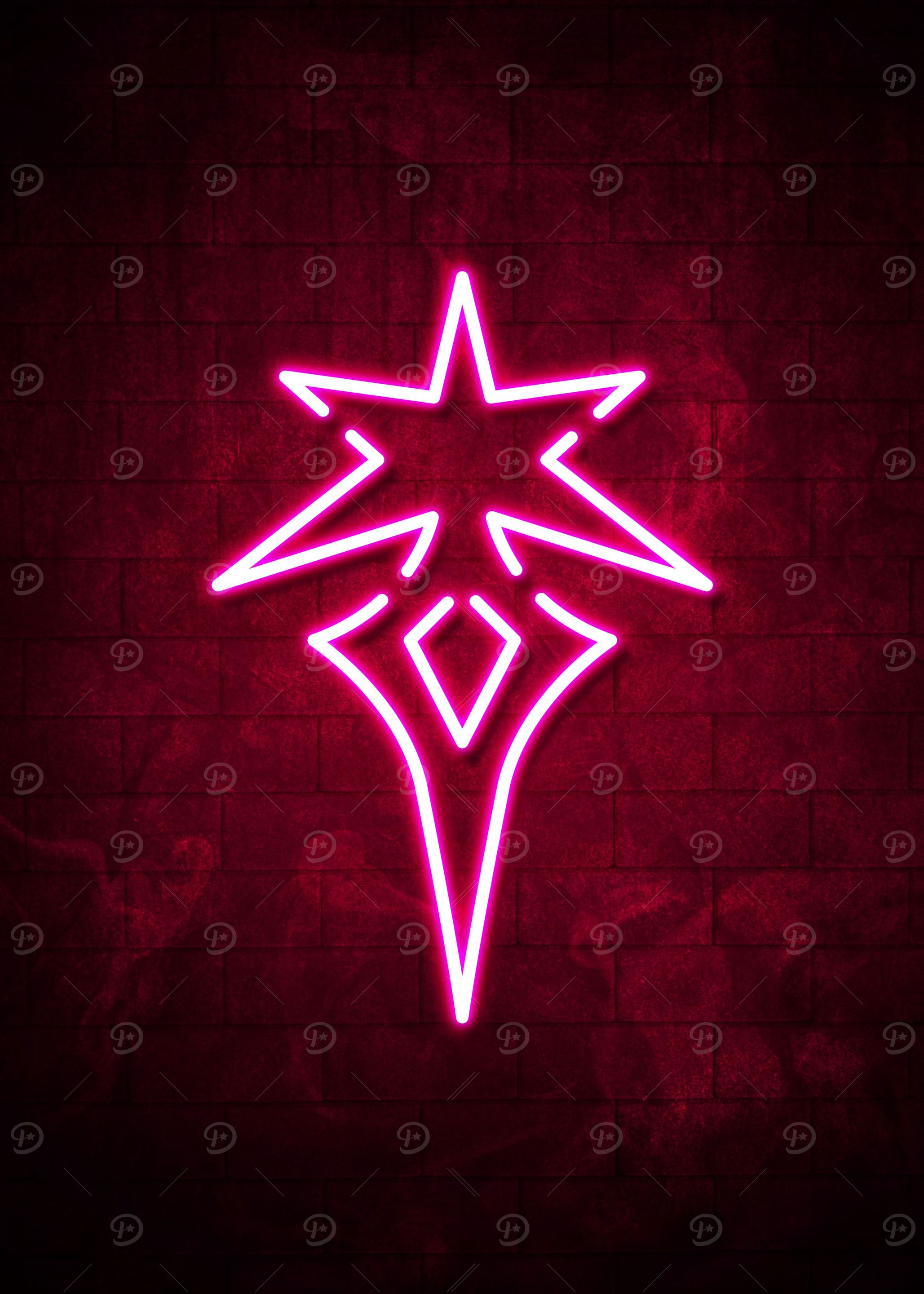 Final Fantasy XIV - Dark Knight Neon