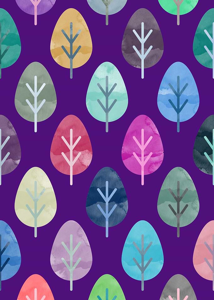 Watercolor Leaves