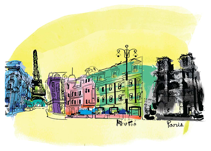Bon voyage Paris