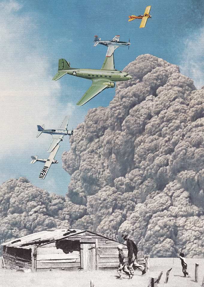 Bombing [collage]