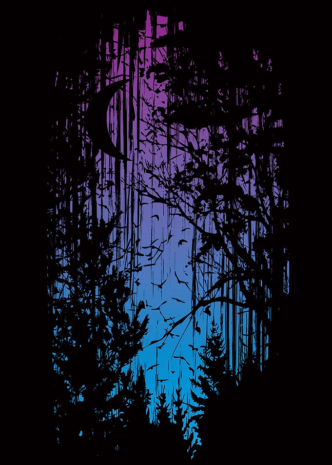 Technicolour Forest