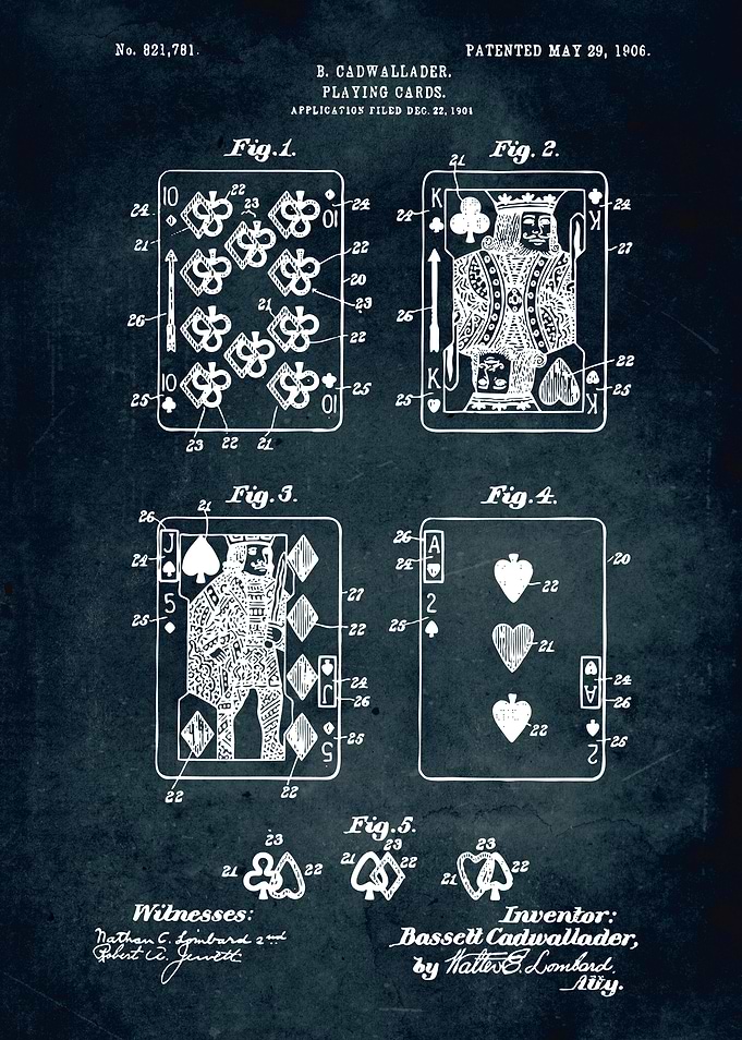 No219 - 1904 - Playing cards - Cadwallader