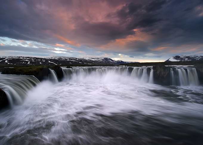iceland waterfall