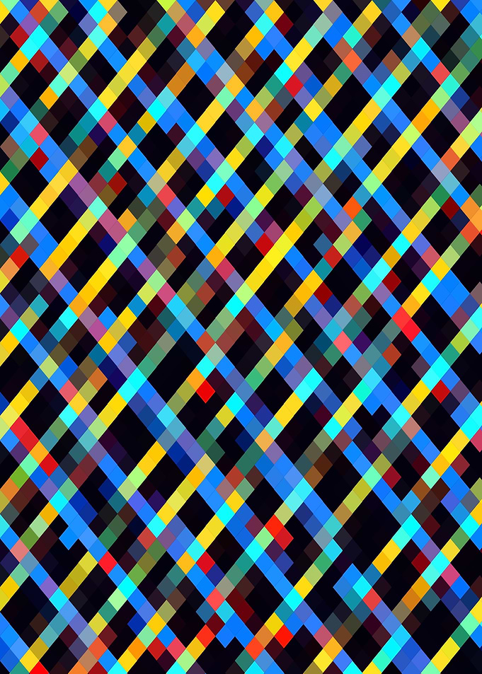 geometric pixel square pattern abstract background