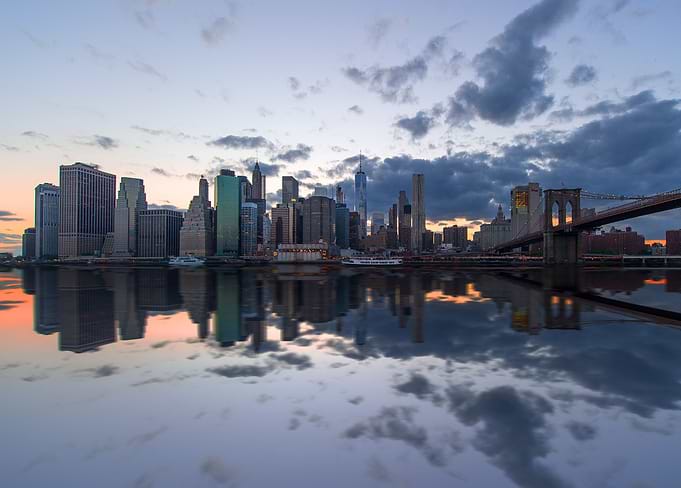 New York sunset