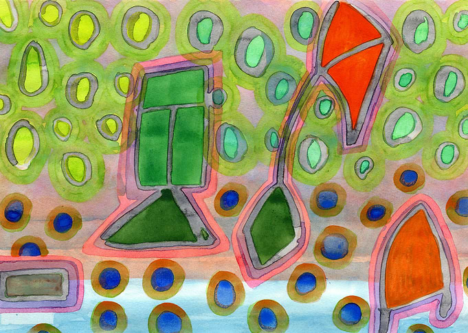 Colorful Kites at the Beach