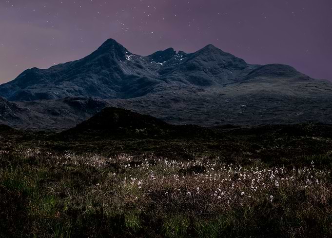 Mountains of Isle of Skye, Scotland
