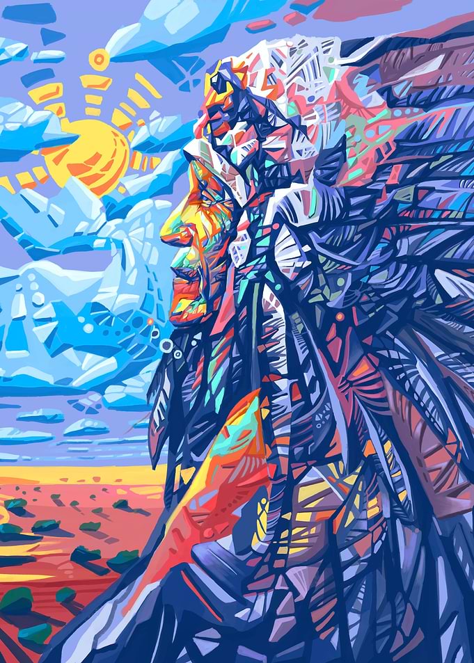 big chief-native portrait 2
