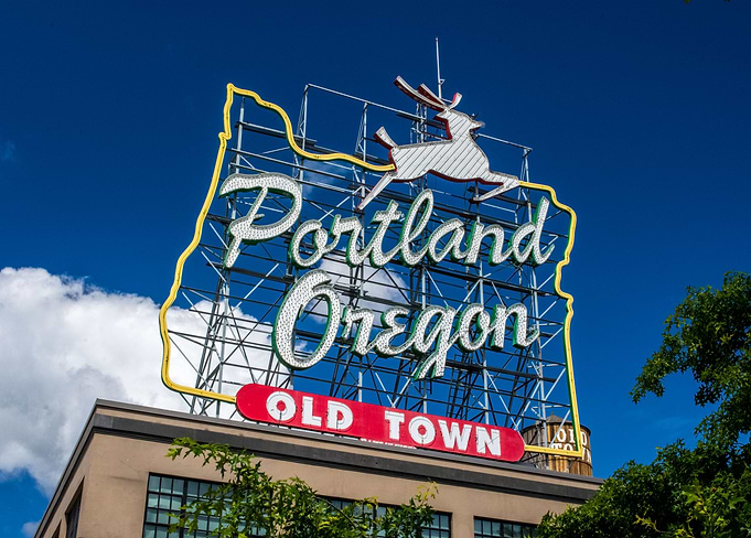 Portland Oregon Old Town