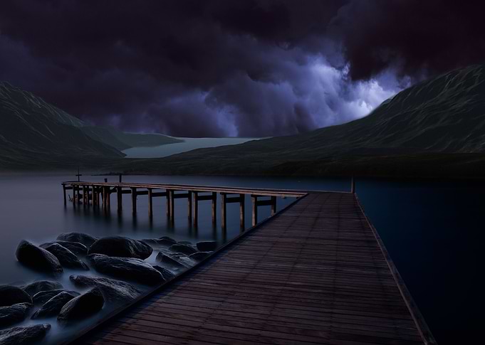 Blue storm