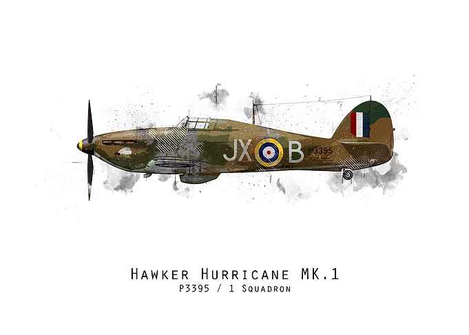 Hawker Hurricane P3395