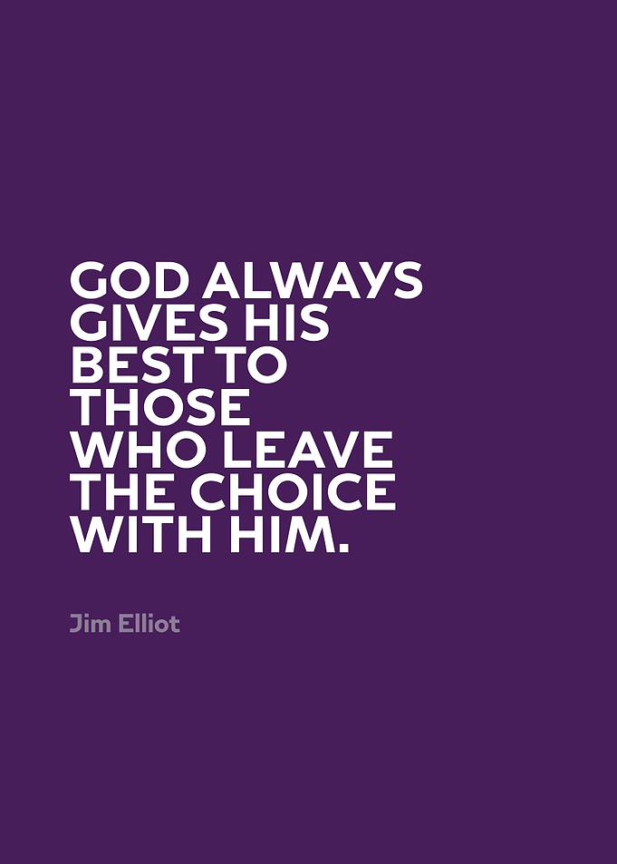 Inspirational Quote by Jim Elliot Series 006