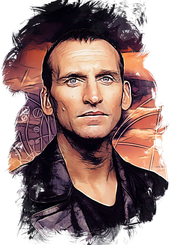 9th doctor - sketch