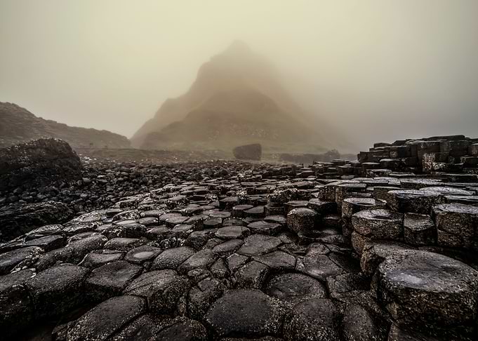 Giant Causeway in northern Ireland