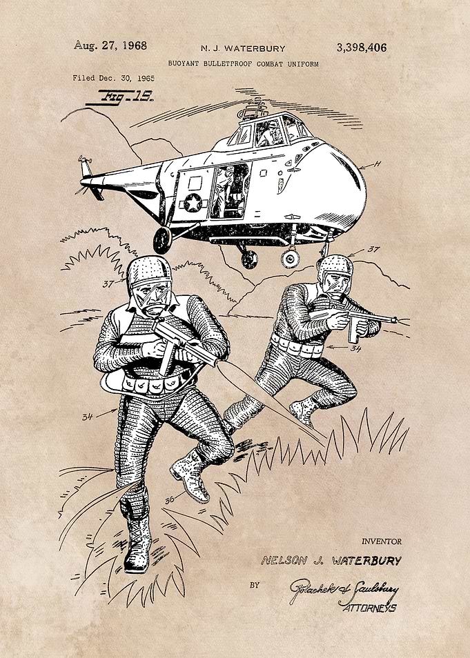 patent art Waterbury Buoyant