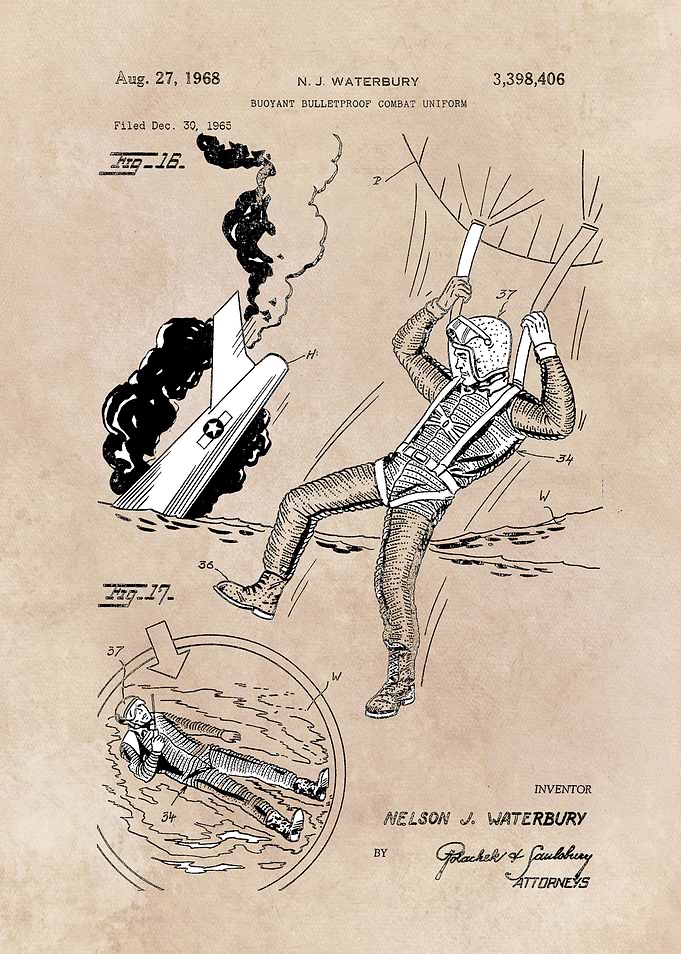 patent art Waterbury Buoyant
