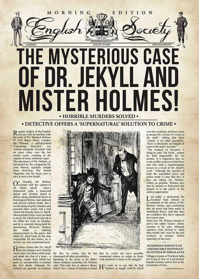 Dr Jekyll Vs Sherlock Holmes