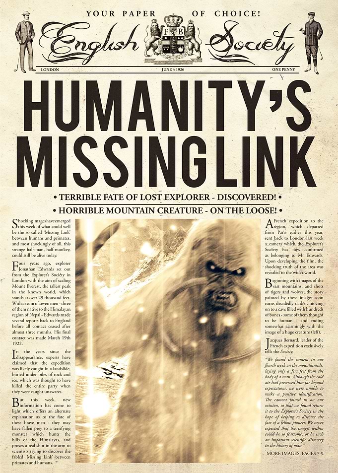 The Missing Link Newspaper