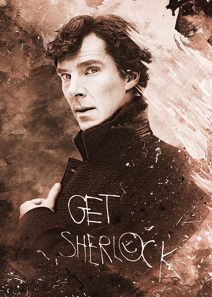 Get Sherlock Digital Painting