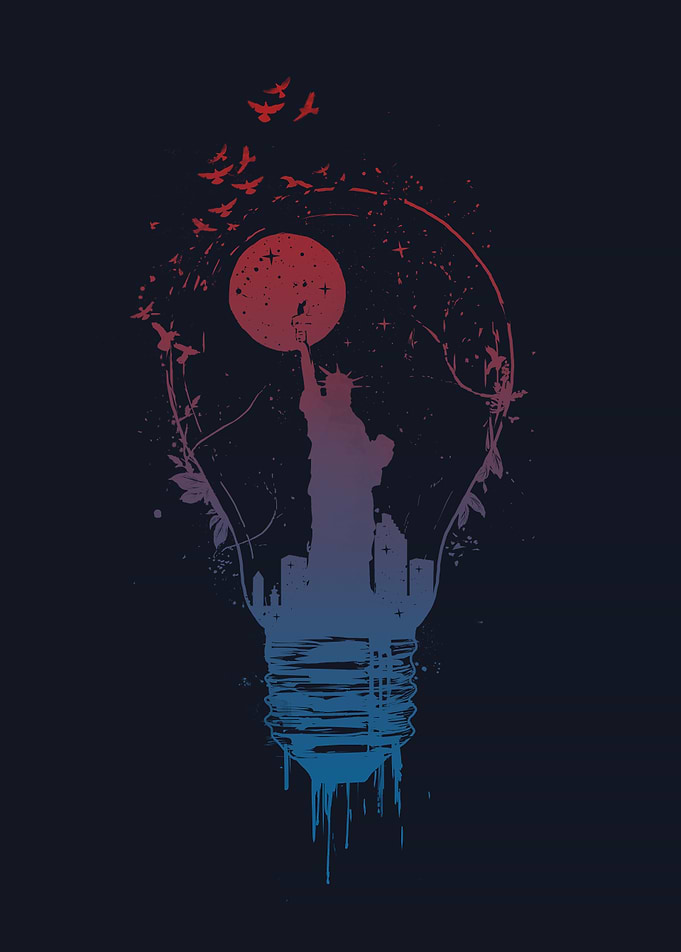 Big city lights II (dark)