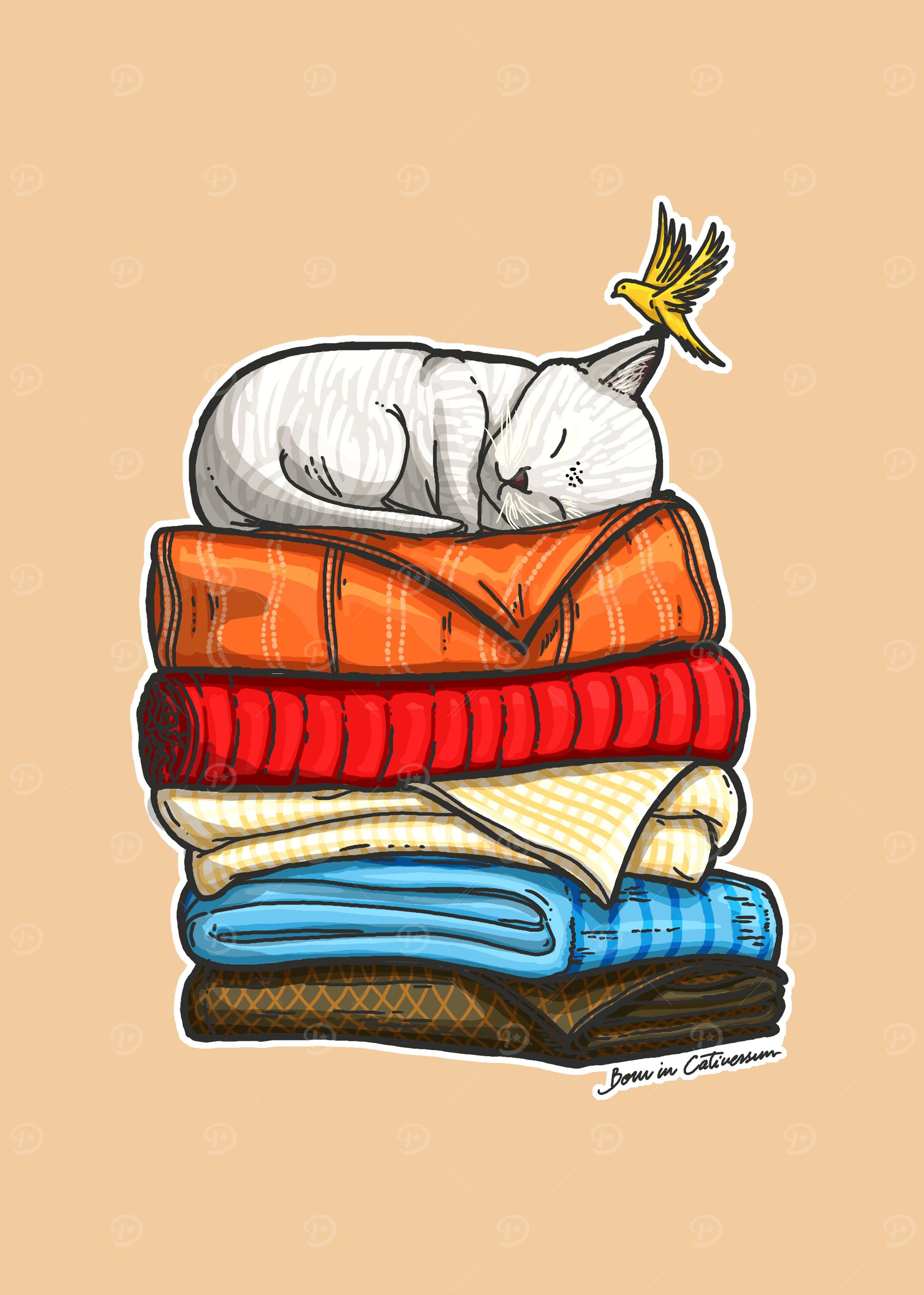 Sleepy Kitty, born in the Cativersum