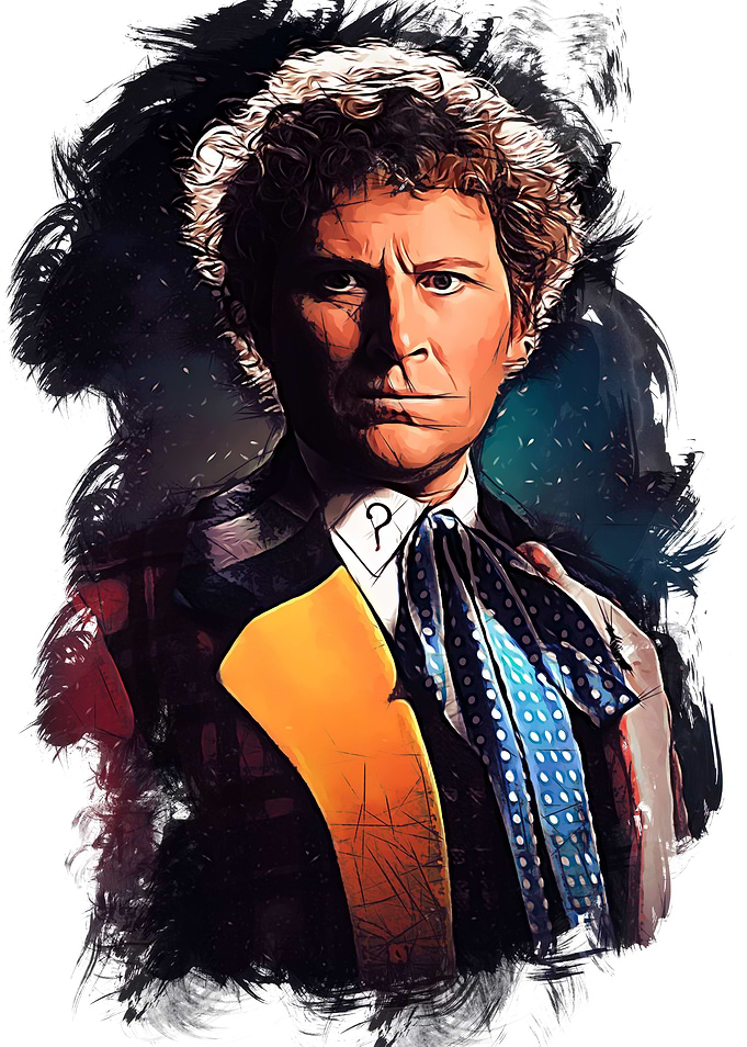 6th doctor - sketch