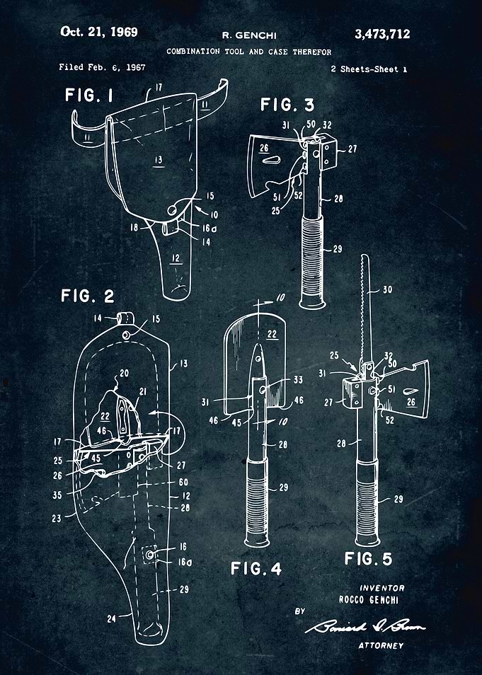 No329 - 1967 - Combination tool and case therefor