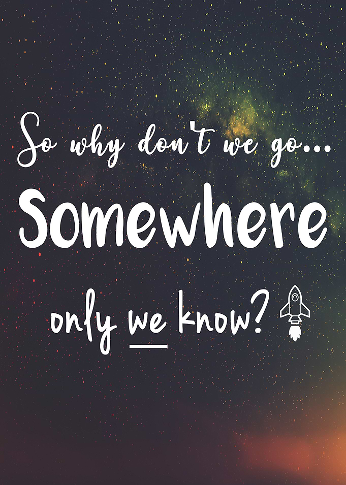 Somewhere....