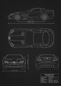 SLR McLaren Blueprint