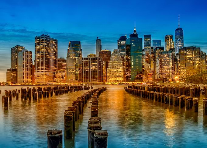 Evening Atmosphere in NYC