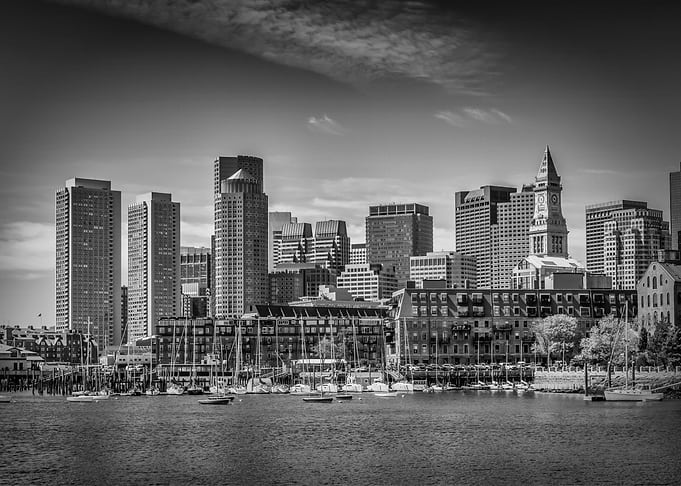 BOSTON Skyline North End