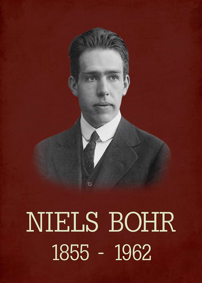Niels Bohr poster No.2