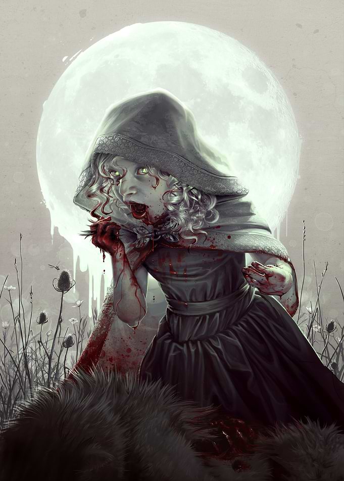 Red Riding Hood Devours th