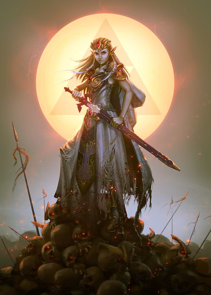 Zelda Conquers the Dark Wo