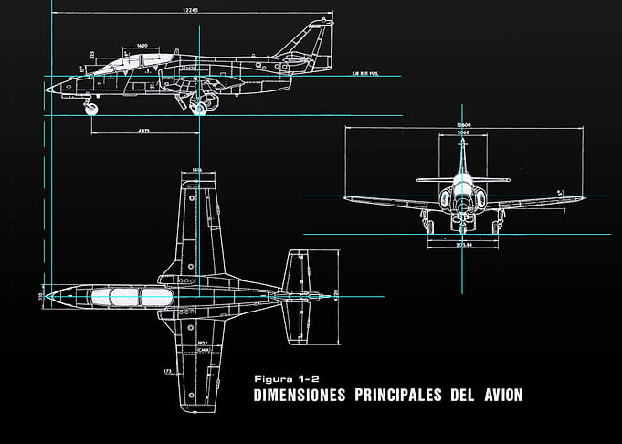 Patent Airplane Black and