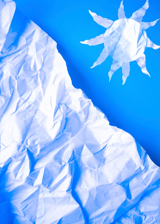 Abstract mountain