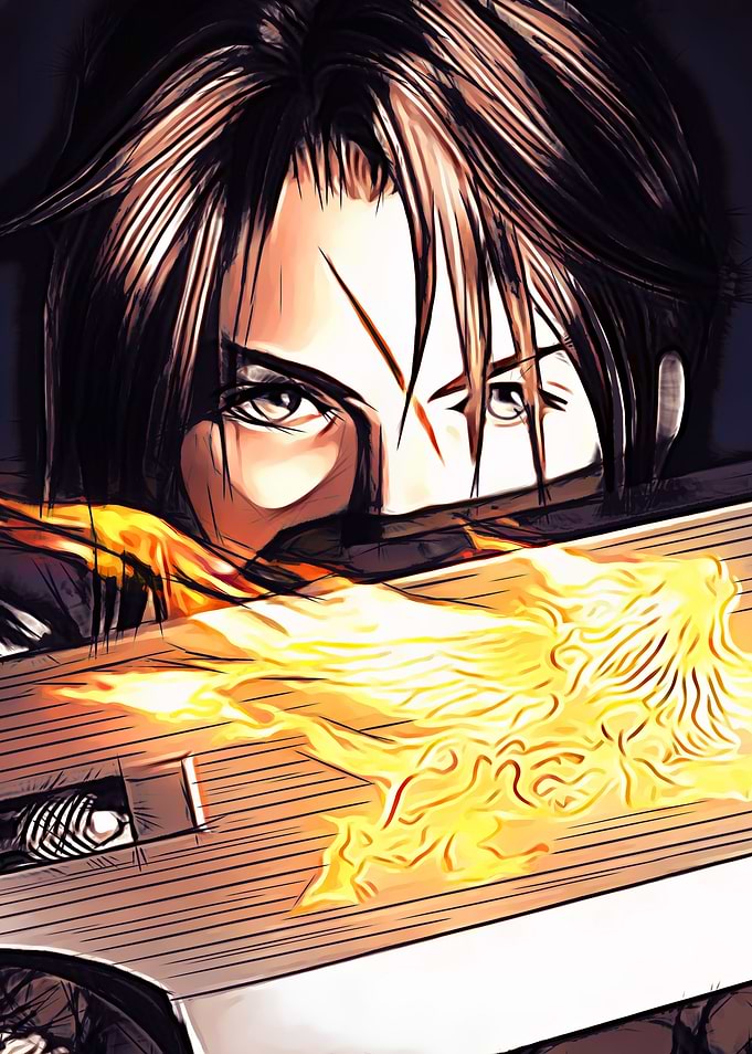Squall Leonhart - sketch