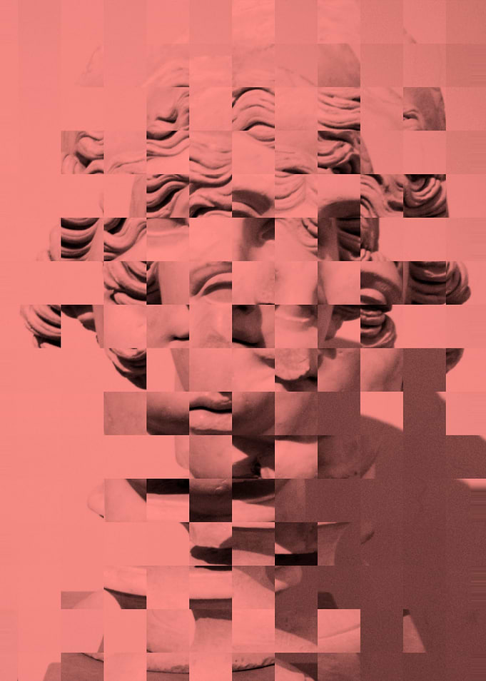 Abstract pink background