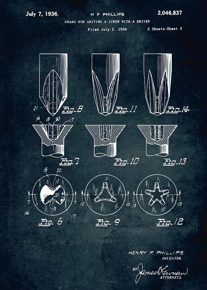 No351 - 1934 - Means for uniting a screw
