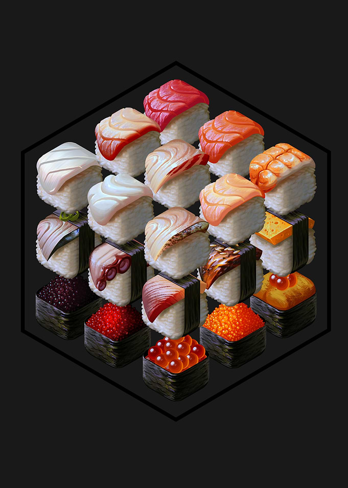 Sushi Cubed